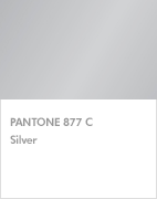 Pantone 877 C / Silver